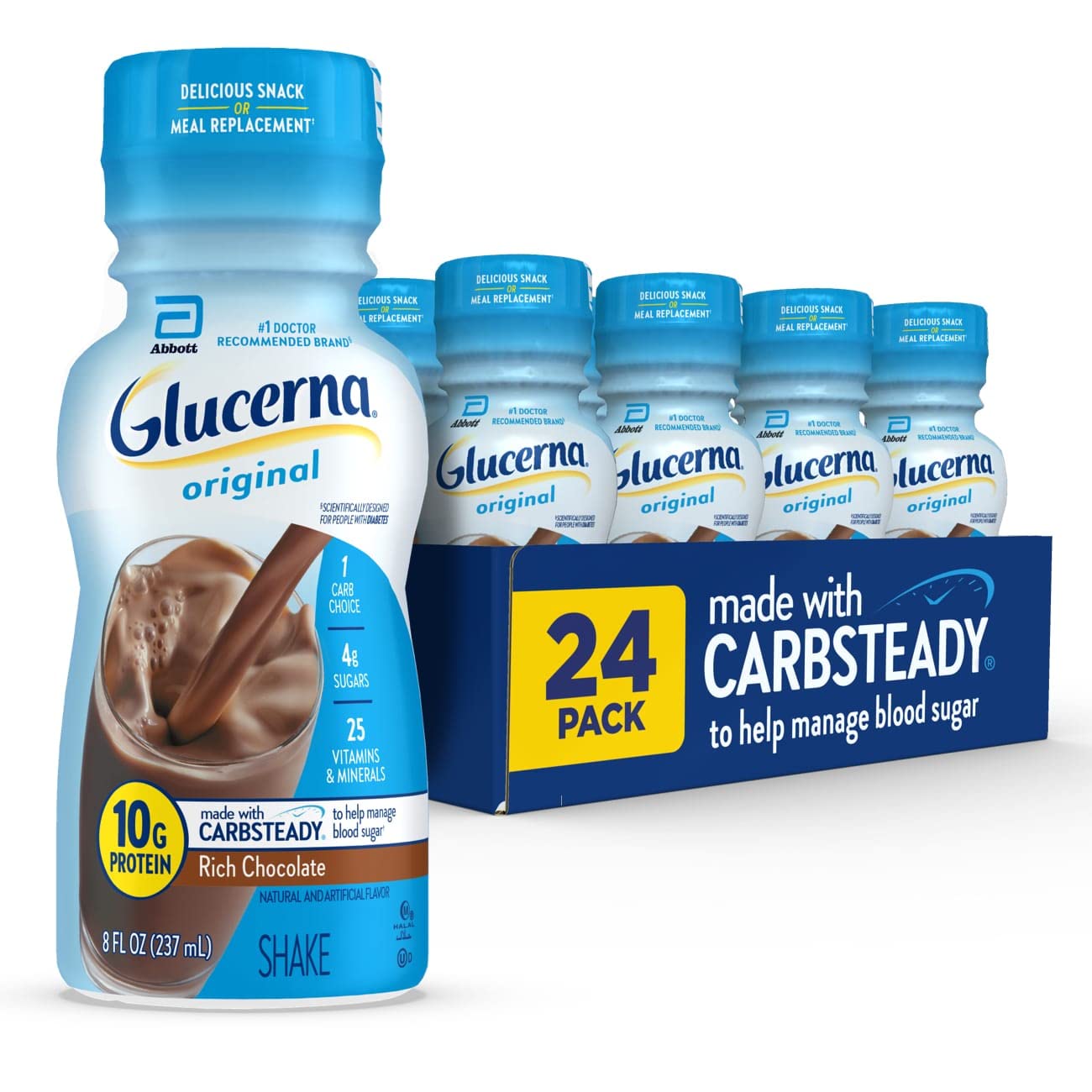 Glucerna Original Nutrition Shake to Support Blood Sugar Management