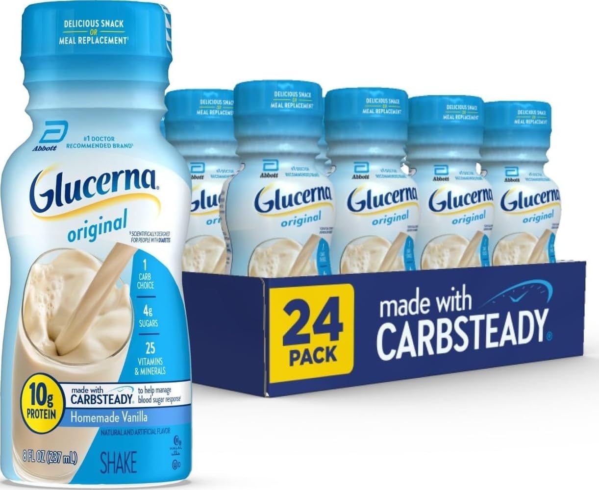 Glucerna Original Nutrition Shake to Support Blood Sugar Management