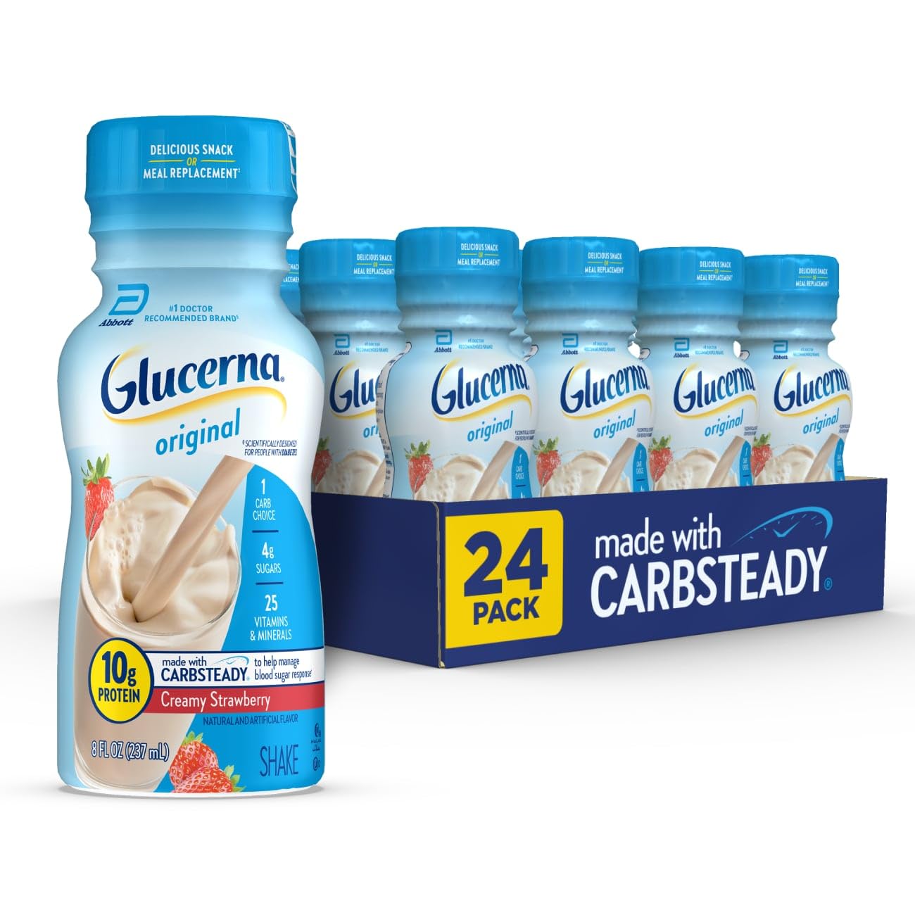 Glucerna Original Nutrition Shake to Support Blood Sugar Management