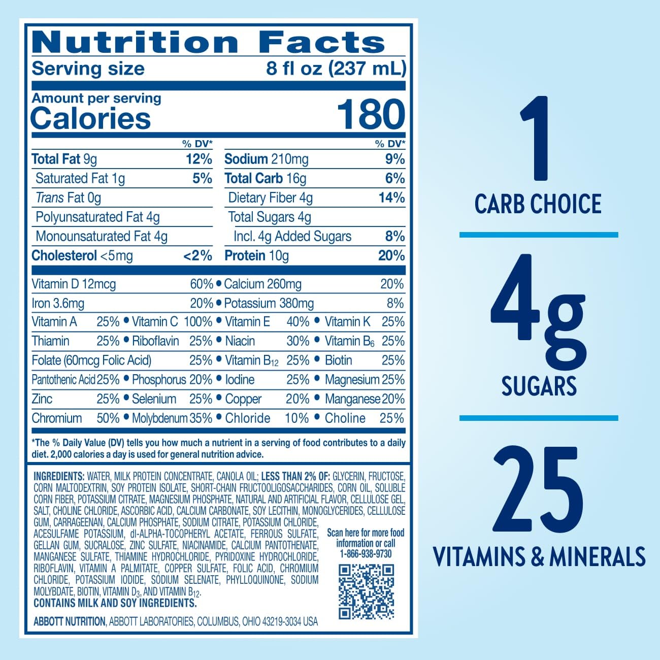 Glucerna Original Nutrition Shake to Support Blood Sugar Management