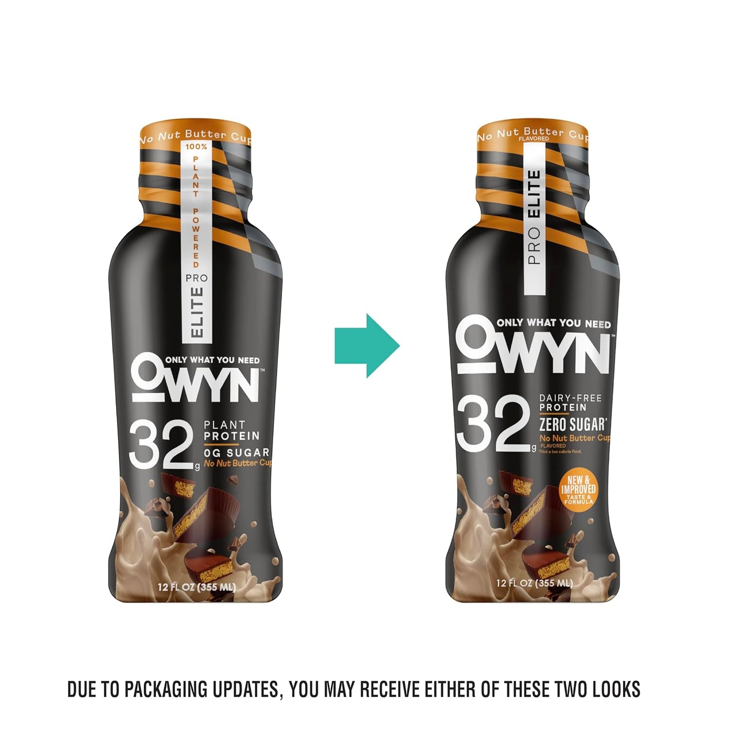 OWYN Only What You Need 32g No Nut Buttercup Flavored Protein Shake, 12 Ct