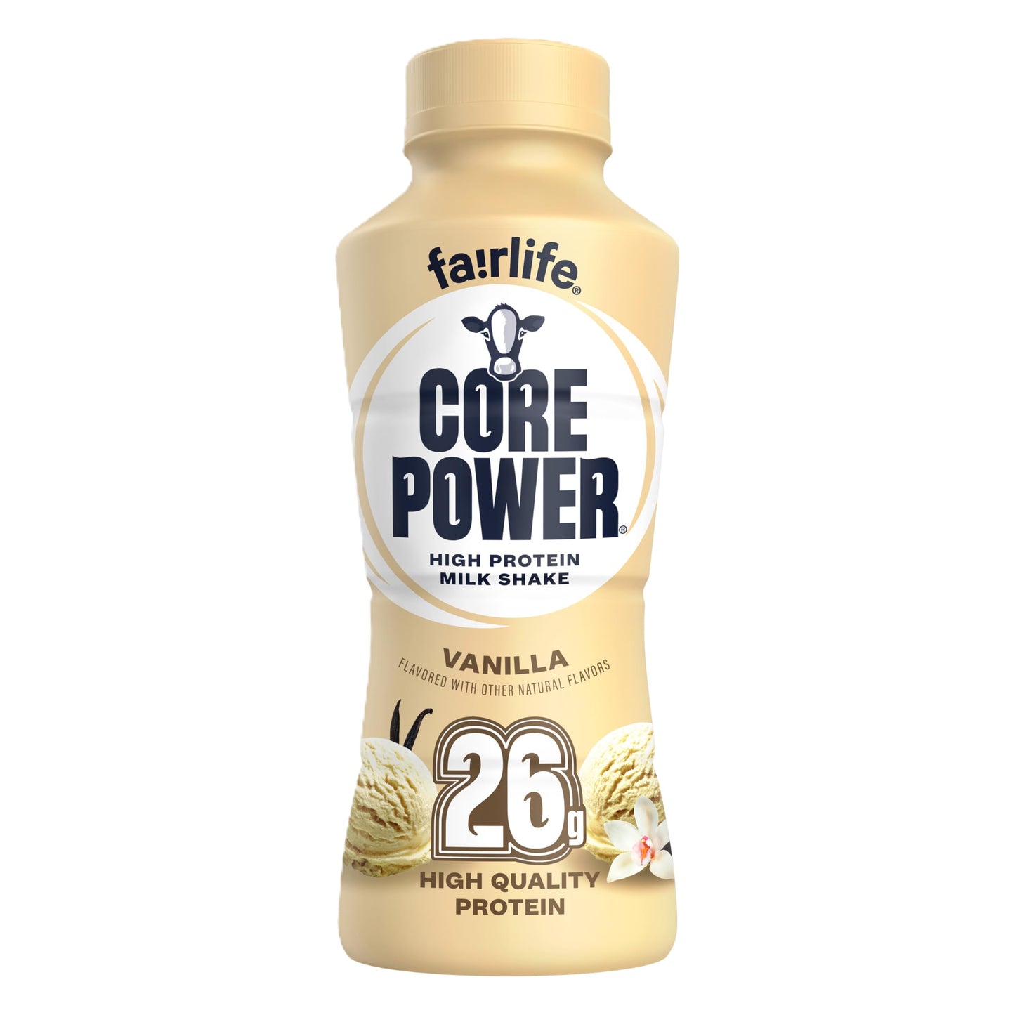 Core Power Protein Shake, Strawberry Banana, 26g Bottle, 14oz, 12 Pack