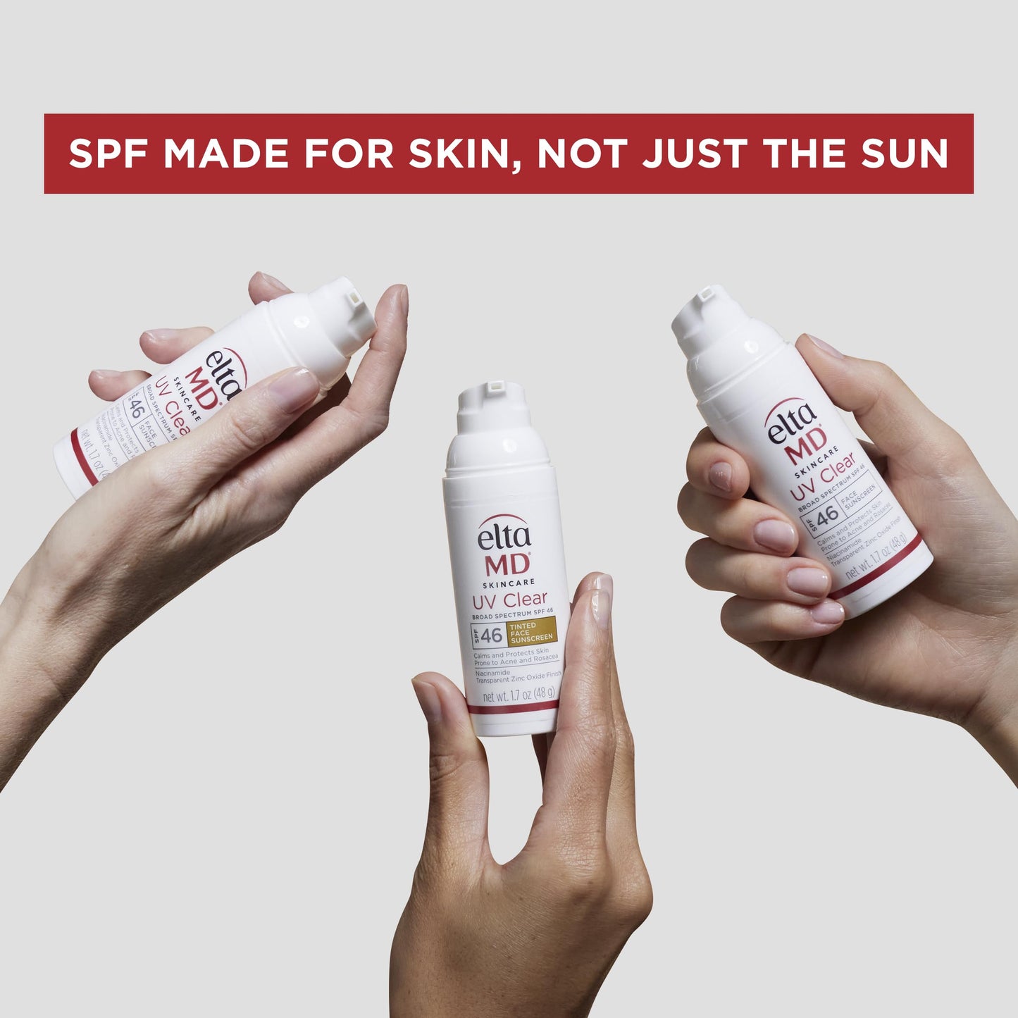 EltaMD UV Sport Sunscreen Lotion, SPF 50 Body Sunscreen, Water and Sweat Resistant, Oil-Free, Zinc Oxide Formula, 8 oz Tube